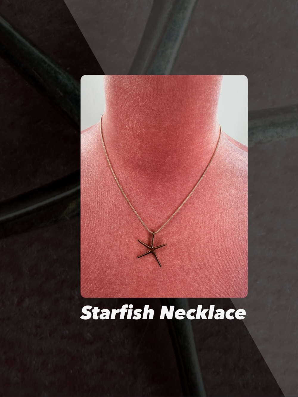 EUC Starfish Necklace